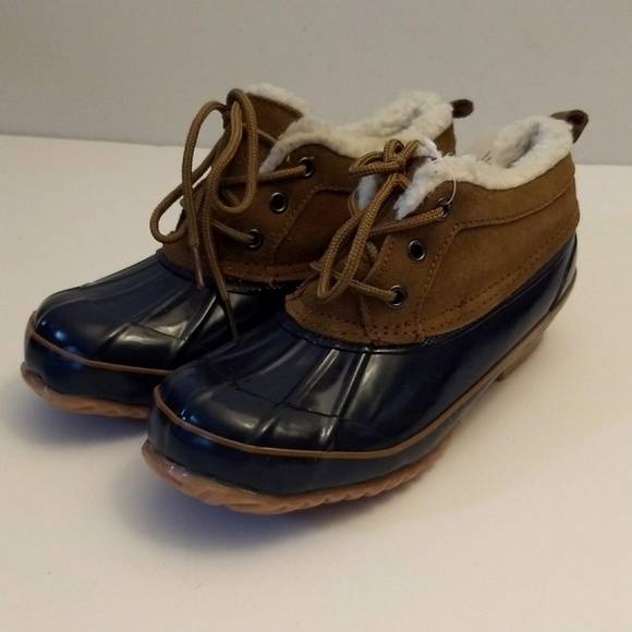 mens short duck boots